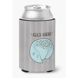 ""Caroline's Treasures BB7468CC Nursery Good Night Opossum Can or Bottle Hugger cold-beverage-koozies  Multicolor""
