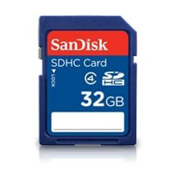 SanDisk SDHC 32GB Class 4