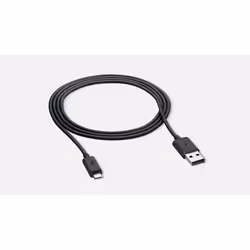 Nokia CA-190CD, USB A, Micro-USB B, USB 2.0, Male/Male, Black
