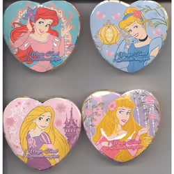 Disney Princess Magic Towel Set of 4