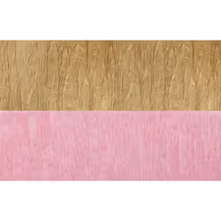 Pink and Dark Metallic Gold Crepe Paper Streamers; Made in USA