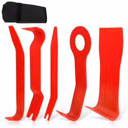 ABN Premium Auto Trim Removal Tool Kit - 5Pc Pry Bar Set  Fastener Rem