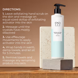 CND Pro Skincare Exfoliating Activator for Hands  Made with Natural Origin Aloe Leaf  Use with Exfoliating Scrub  Step 2  10.1 Oz