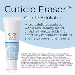 CND Cuticle Couple  SolarOil + Cuticle Eraser  Natural Blend Oils  Moisturizes and Conditions Skin  Gentle Exfoliator  0.5 fl oz.