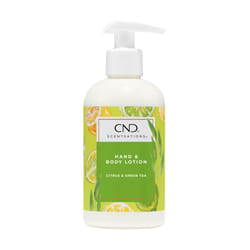 Scentsations - Citrus and Green Tea Lotion by CND for Unisex - 8.3 oz Hand and Body Lotion