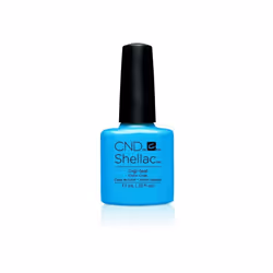CND Shellac Nail Polish - Digi-teal