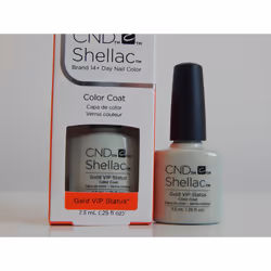 CND Shellac Color Coat UV/LED GEL BOXED 7.3ml - GOLD VIP STATUS
