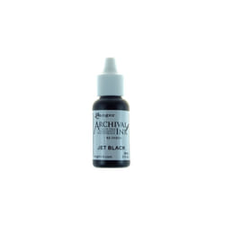 Archival Pad Re-inkers Ranger Industries Archival Re-Inker, Jet Black