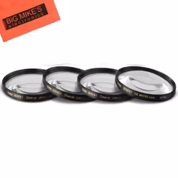 67mm Close-Up Filter Set (+1, 2, 4 and +10 Diopters) Magnification Kit for Nikon CoolPix P900, P950 Digital Camera