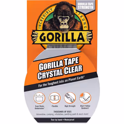 Gorilla Tape Gaffer & Builders Clear 8.2m