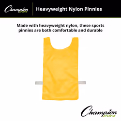 Champion Sports Heavyweight Nylon Pinnie - Multiple Colors (Pack of 12)