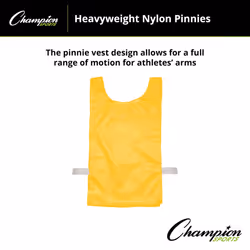 Champion Sports Heavyweight Nylon Pinnie - Multiple Colors (Pack of 12)