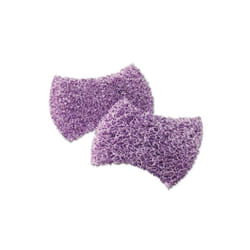 3M MMM59033 Heavy-Duty Scouring Pad, Purple - 24 per Case