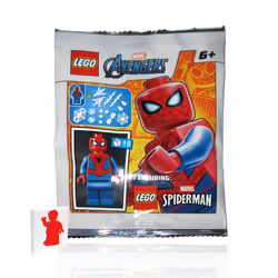 LEGO Marvel Super Heroes LOOSE Minifigure Spider-Man with Webs