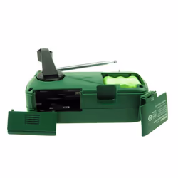 Crank Solar Radio - Degen DE13 FM AM SW Receiver Crank Dynamo Radio With Mobile Phone Charger Flashlight