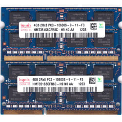 Hynix 8GB 2 x 4GB PC3-10600S DDR3 1333 SODIMM Laptop Memory Kit Lenovo 55Y3717