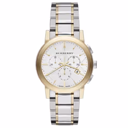 Burberry BU9751 The City Two-Tone Chronograph Ladies Watch