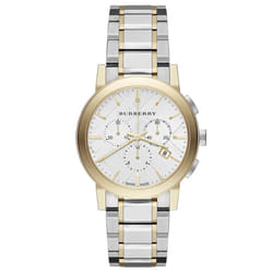 Burberry BU9751 The City Two-Tone Chronograph Ladies Watch