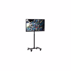 VIVO Mobile TV Display Stand for 13 to 42 inch LED LCD Flat Panel Screens, Rolling Floor Stand Height Adjustable Mount with W ...
