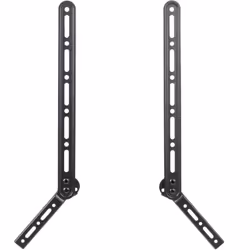 VIVO Universal Sound Bar Steel Bracket Speaker Mount Above or Below Wall Mounted TV  Fits Behind 23 to 65 inches Screens  33  ...