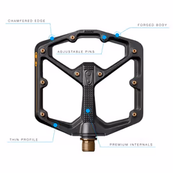 Crankbrothers Stamp 11 Large Black & Gold