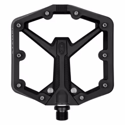 Crankbrothers Stamp 1 Gen 2, Composite, Nylon, Black, Chromoly Steel 4140 (CrMo), Platform pedals, 111 mm, 114 mm