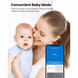 Bluetooth Body Fat Scale, RENPHO Digital Smart Bathroom Weight Scales for Body Composition Analyzer with Smartphone App, 13...