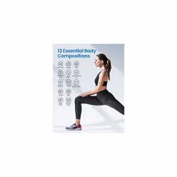 Wi-Fi Body Fat Scales Bluetooth Body Composition Scale Smart Digital Bathroom Scale Weight BMI Scales Fitness Body Composition Monitor with Smartphone