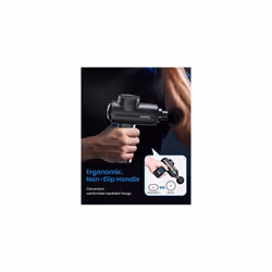 Massage Gun, RENPHO Massage Gun Deep Tissue Muscle Massage Gun 3200rpm Motor Massager with 2500mAh Battery and Portable Case, for Home Office Wor