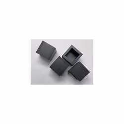 Furniture Rubber Cup for 3/4" 18 19 20mm Square OD Tubing Cover Plug, Tube Post End Cap, Chair Leg Pad (Pack of 4)