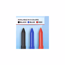 Paper Mate 4621401 Write Bros Ballpoint Pens  Medium Point 1.0mm  Black  60 Count