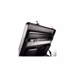 Samsonite Bonded Leather Attache, Black, One Size