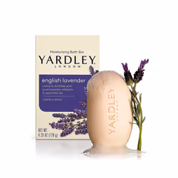Yardley 5581663.2x24 English Lavender with Essential Oils Soap Bar (Pack of 24)