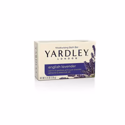 Yardley 5581663.2x24 English Lavender with Essential Oils Soap Bar (Pack of 24)