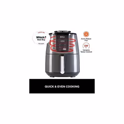 Ninja Air Fryer, 3.8 L, â1550 W, 4-in-1, Uses No Oil, Air Fry, Roast, Reheat, Dehydrate, Non-Stick, Dishwasher Safe Basket, Cooks 2-4 Portions