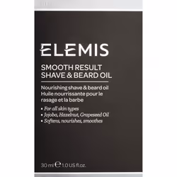 Elemis Smooth Result Shave and Beard Oil, Nourishing Shave And Beard Oil for Men, 30 ml