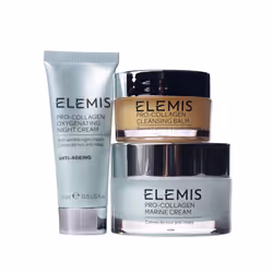 Elemis VIP kit: Elemis Pro-Collagen Oxygenating night cream 15ml + Elemis Pro-Collagen Marine cream 30ml + Elemis Pro-Collage ...