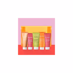 ELEMIS Superfood Skin Radiance Essentials, 5-Piece Daily Glow Routine Packed with Balancing Prebiotics and Superfoods, Gift Set Includes: Vitamin-Rich
