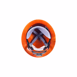 MSA 475407 Skullgard Full-Brim Hard Hat with Fas-Trac III Ratchet Suspension | Non-slotted Hat, Made of Phenolic Resin, Radiant Heat Loads up to 350F