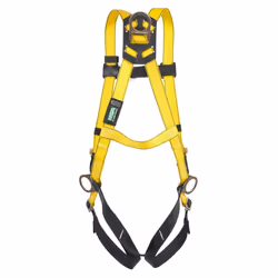 MSA 10096481 Style 3-D Harness Vest Standard Size Yellow