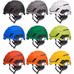 MSA 10194790 H1 V-Gard Helmet With Fas-Trac III Ratchet Suspension | P