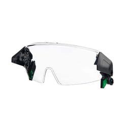 MSA 10194820 V-Gard H1 Half-Face Spectacle - Polycarbonate (PC)  Clear Tint with Antifog/Antiscratch Coating  Contoured  Resists Impact & Splash Hazar