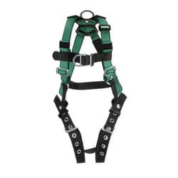 MSA 10197207 V-Form Full Body Safety Harness - Size: Standard (Medium)