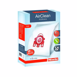 genuine Miele Vacuum cleaner Airclean Dust Bags Type FJM Pack of 4