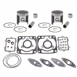2 SPI Pistons Top End Gasket Kit 2004-11 fits Arctic Cat Firecat 600 F6 EFI LXR