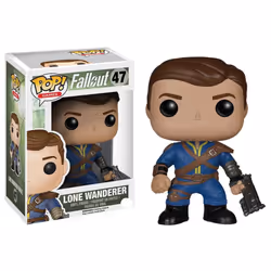 Funko POP Games: Fallout - Lone Wanderer Male Action Figure