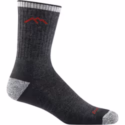 Darn Tough Merino Wool Micro Crew Sock Cushion,Black,Large
