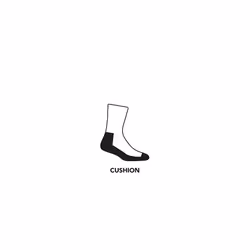 Darn Tough Merino Wool Micro Crew Sock Cushion,Black,Large