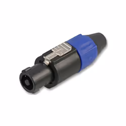 PULSE - Speaker Plug + Gland, Circular, 4 Pole