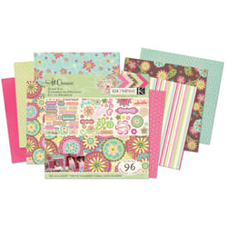 K&Company Razzle Dazzle Scrapbook Kit  8-1/2-by-8-1/2-Inch